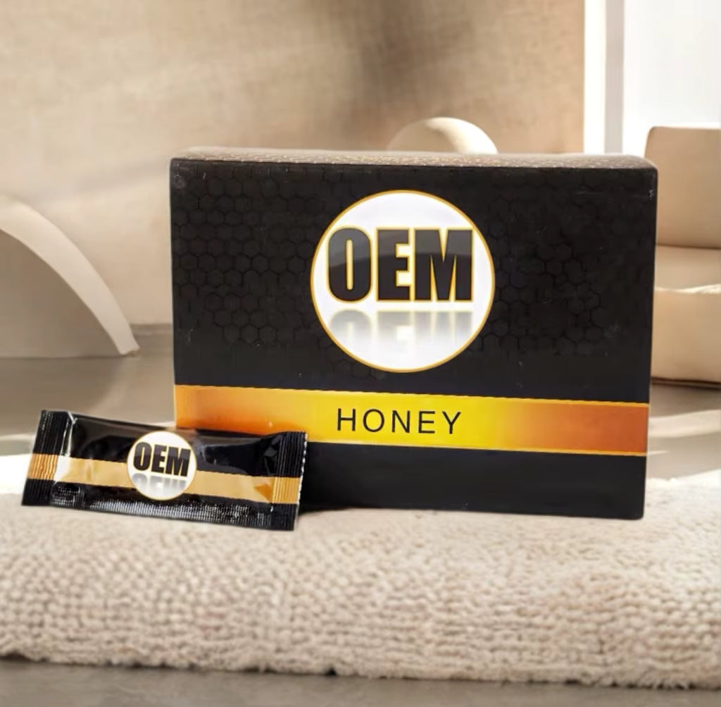 Royal Honey Outer Packing Male Sexual BLack Horse Honey Packaging 24PCS